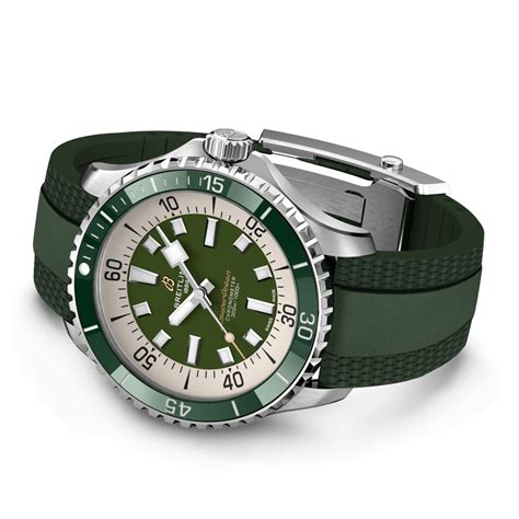 breitling superocean automatic 44 green|Breitling Superocean chronometre automatic.